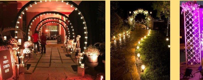 Entrance Gallery Decorations hero - Jaipur Event Management