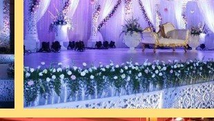 Draped Fabric Stage - Jaipur Event Management